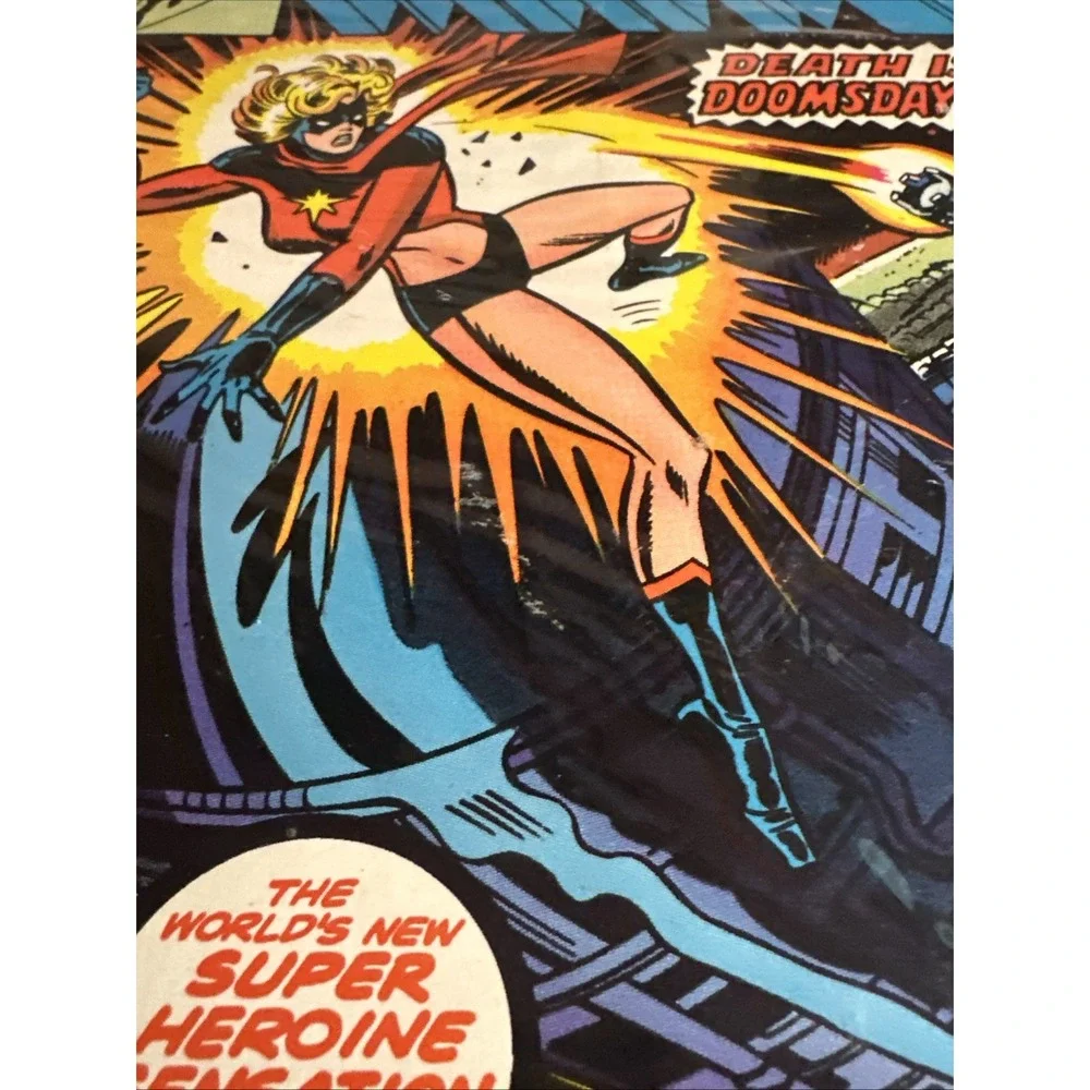 VTG  Marvel Comics - MS. MARVEL #3  MAR- Death Is The Doomsday Man!